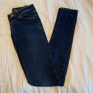 American Eagle skinny jeans size 0 dark wash